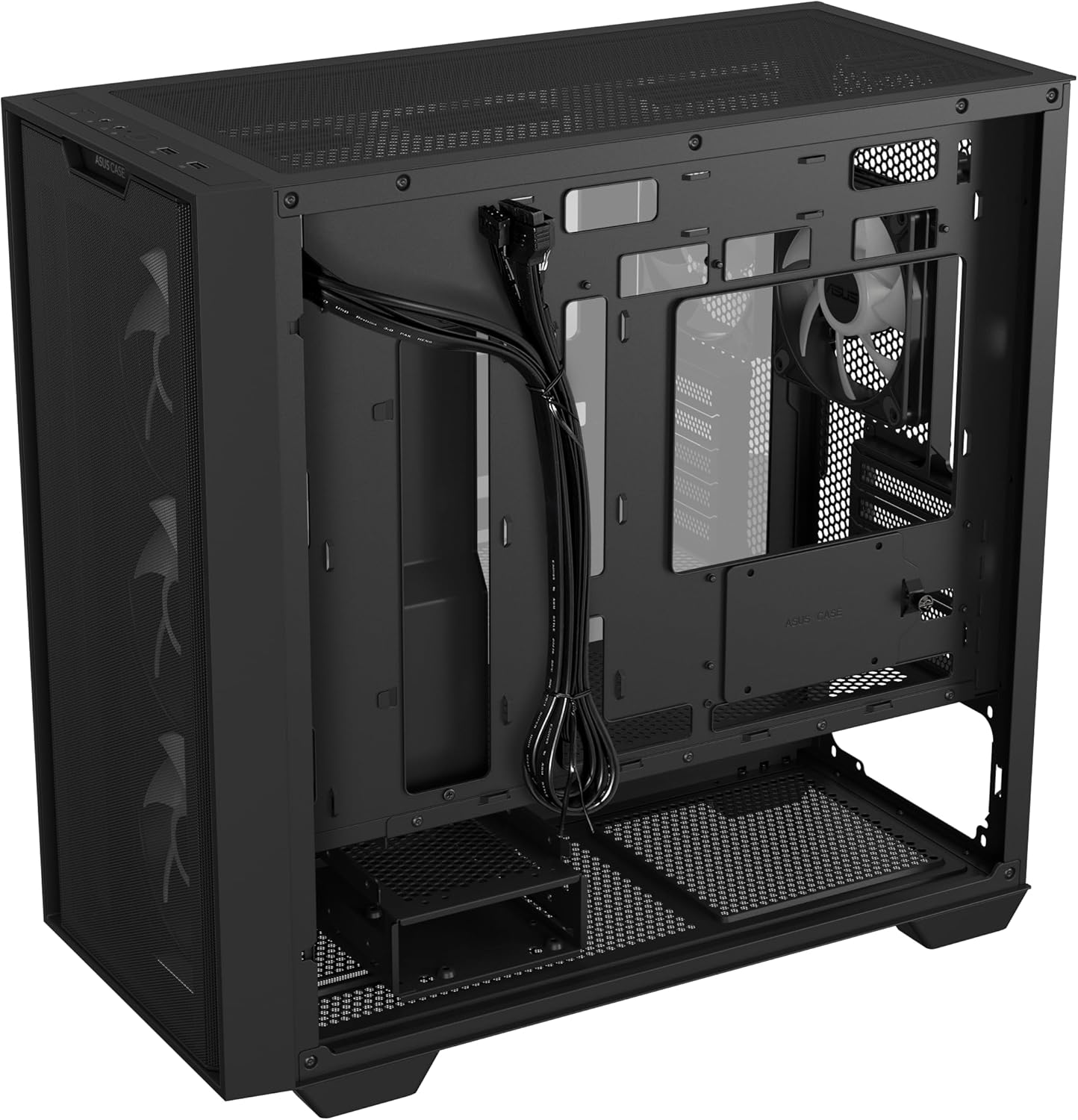 Asus A21 PLUS TG ARGB BLACK - Case Micro-ATX - immagine 5