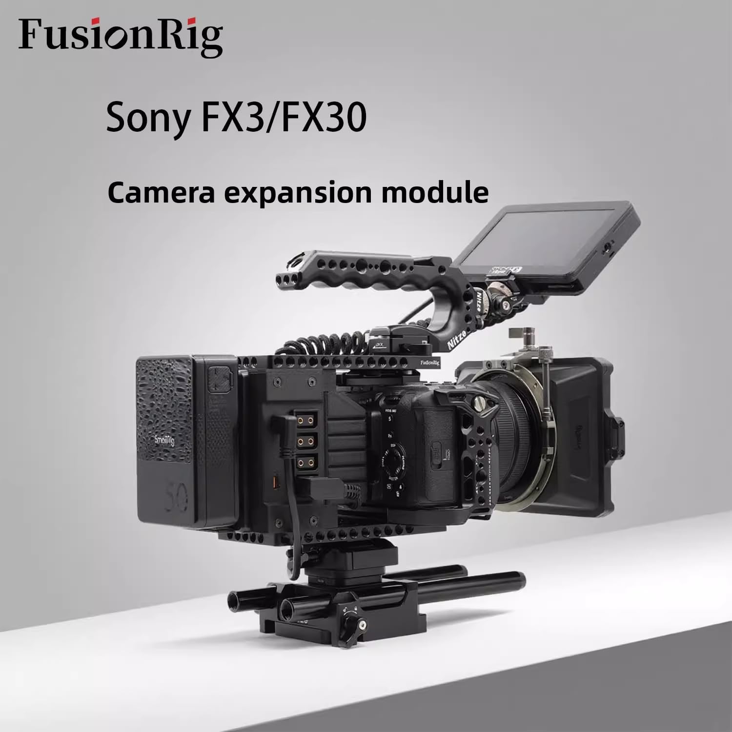 FusionRig Modulo Cineback II per FX3/FX30 | Velz
