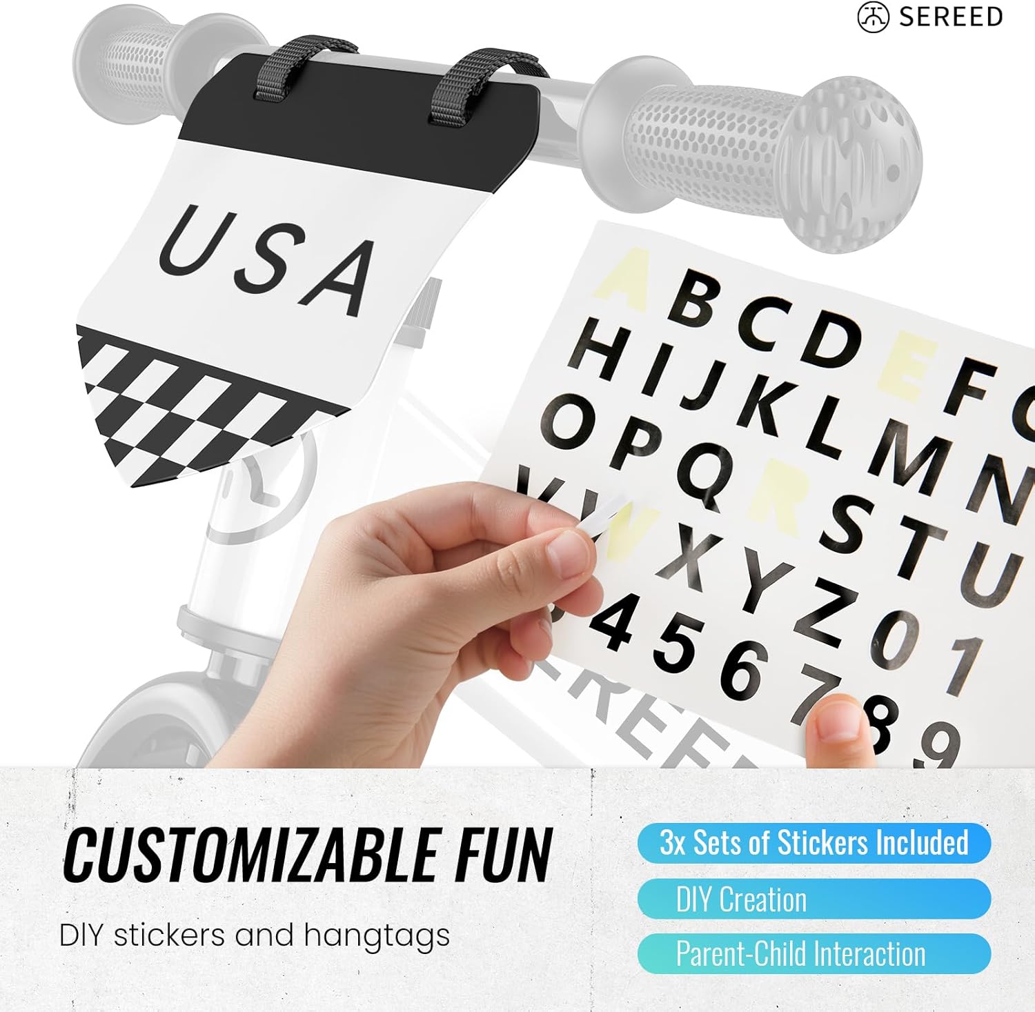 Sereed Bicicletta Senza Pedali per Bambini 2-5 Anni - immagine 4