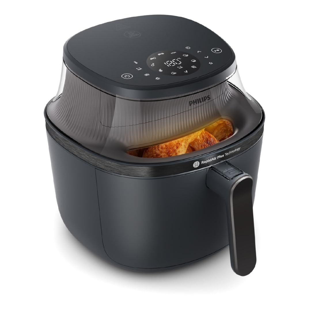 Philips Airfryer Serie 3000 6.2L con Finestra di Cottura