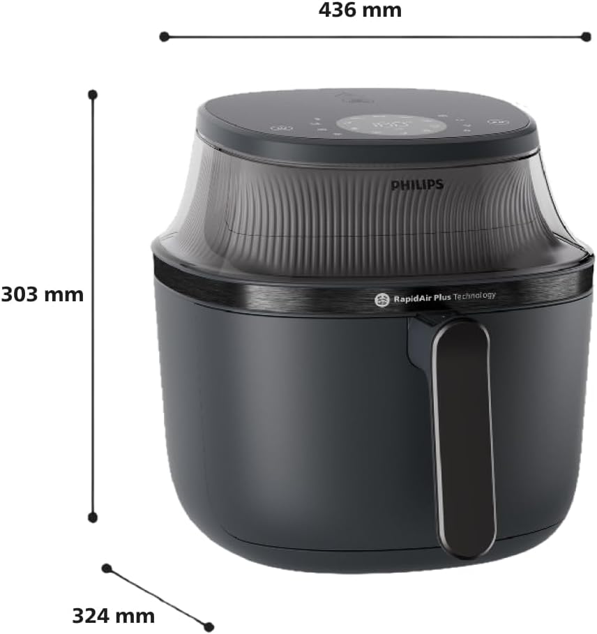 Philips Airfryer Serie 3000 6.2L con Finestra di Cottura - immagine 7