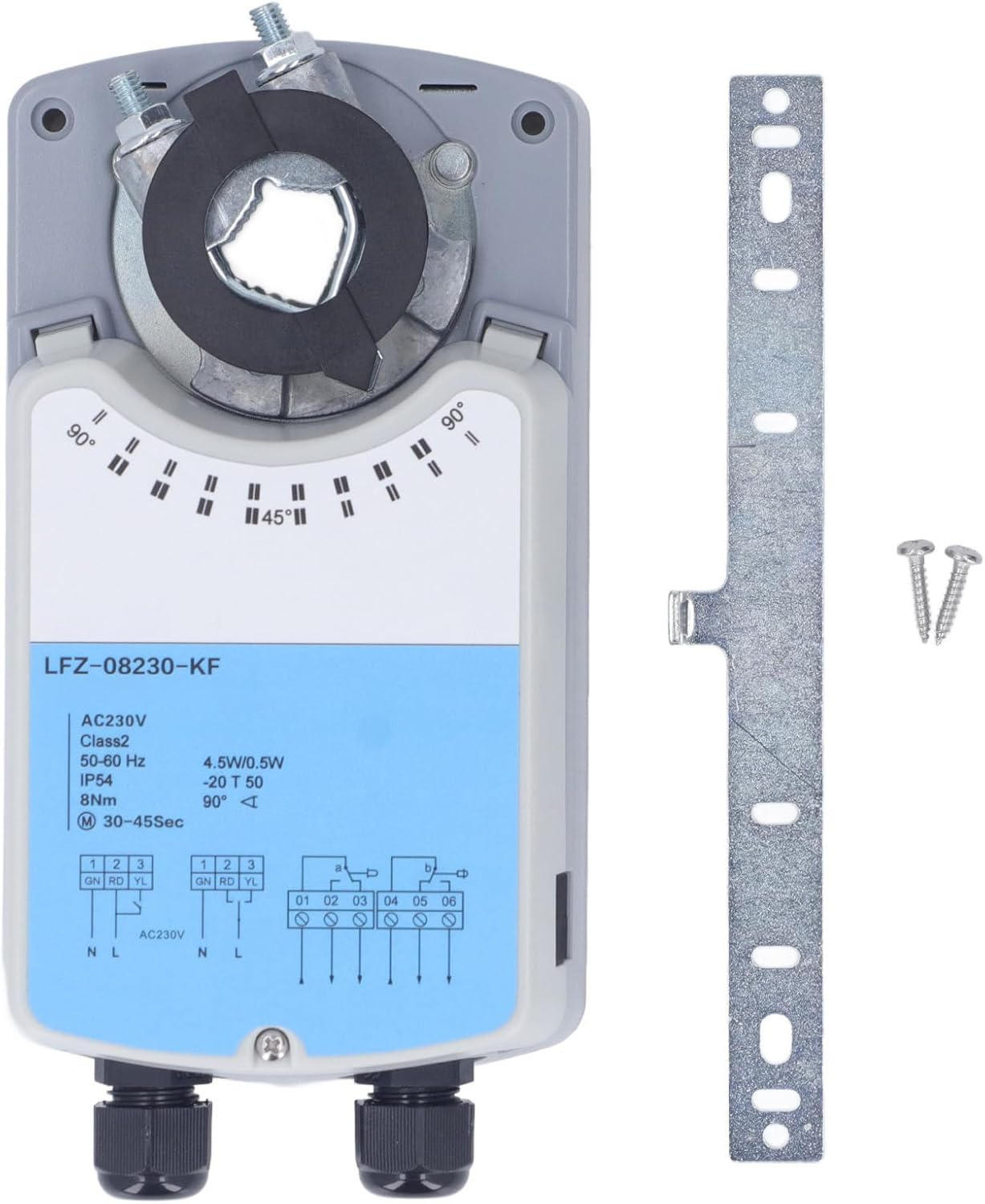 Attuatore Elettrico per Serranda con Funzionamento Manuale - immagine 2