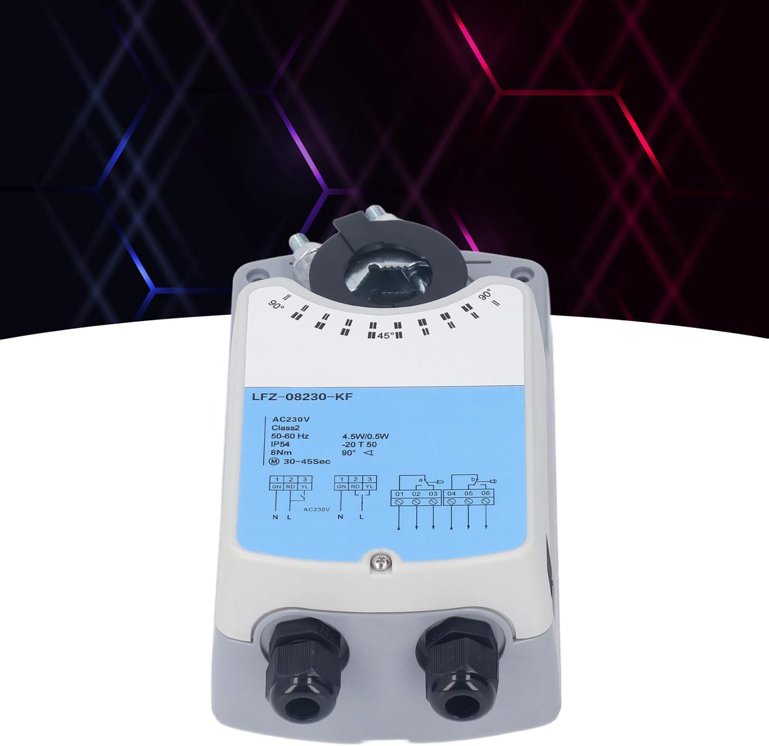 Attuatore Elettrico per Serranda con Funzionamento Manuale - immagine 4