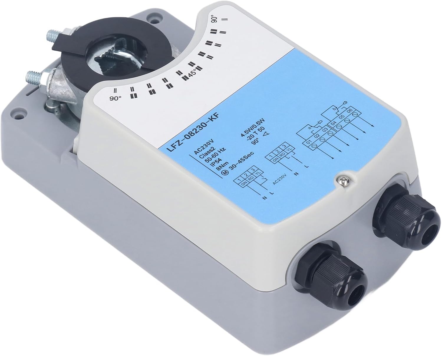 Attuatore Elettrico per Serranda con Funzionamento Manuale - immagine 7