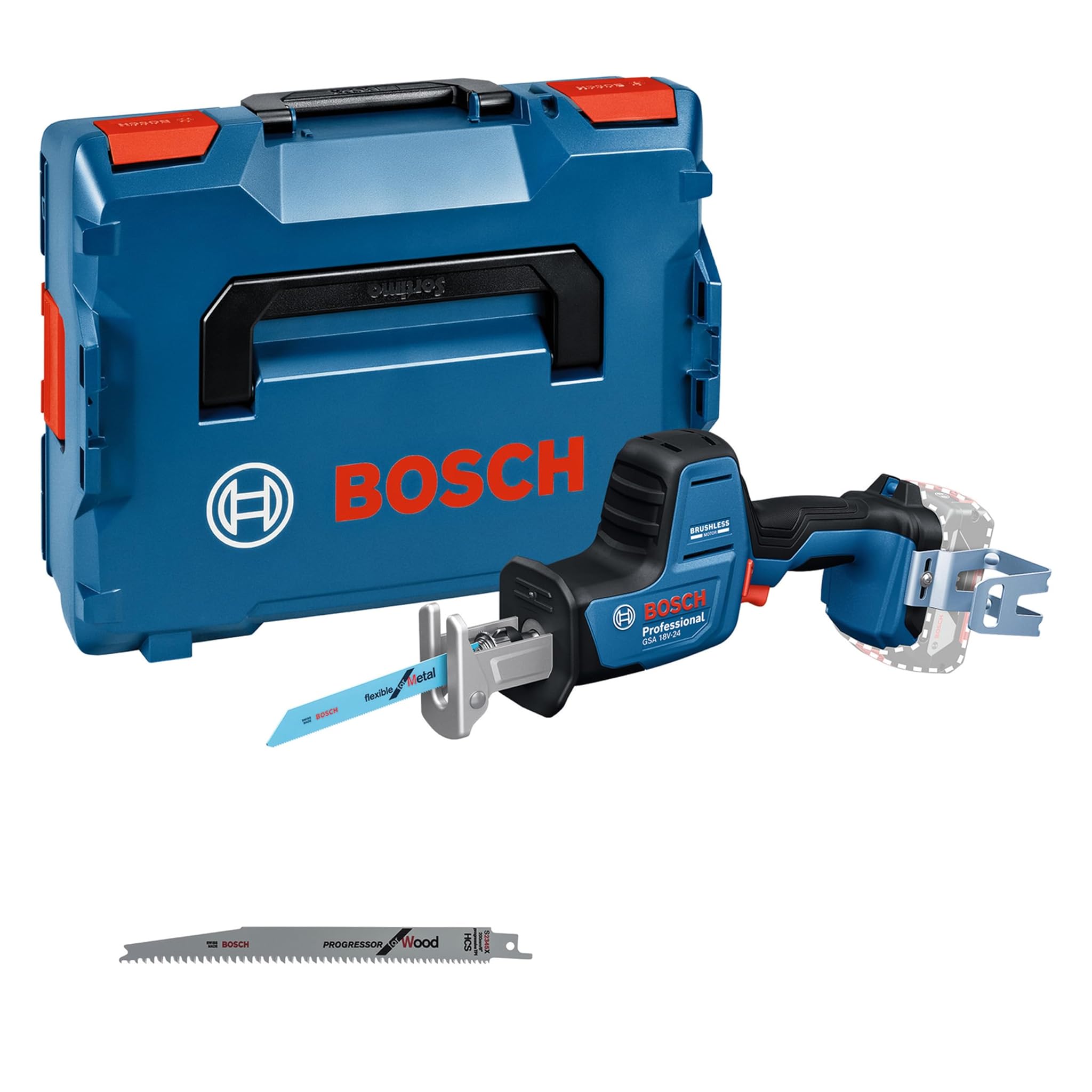 Bosch Professional GSA 18V-24 - Sega Universale a Batteria