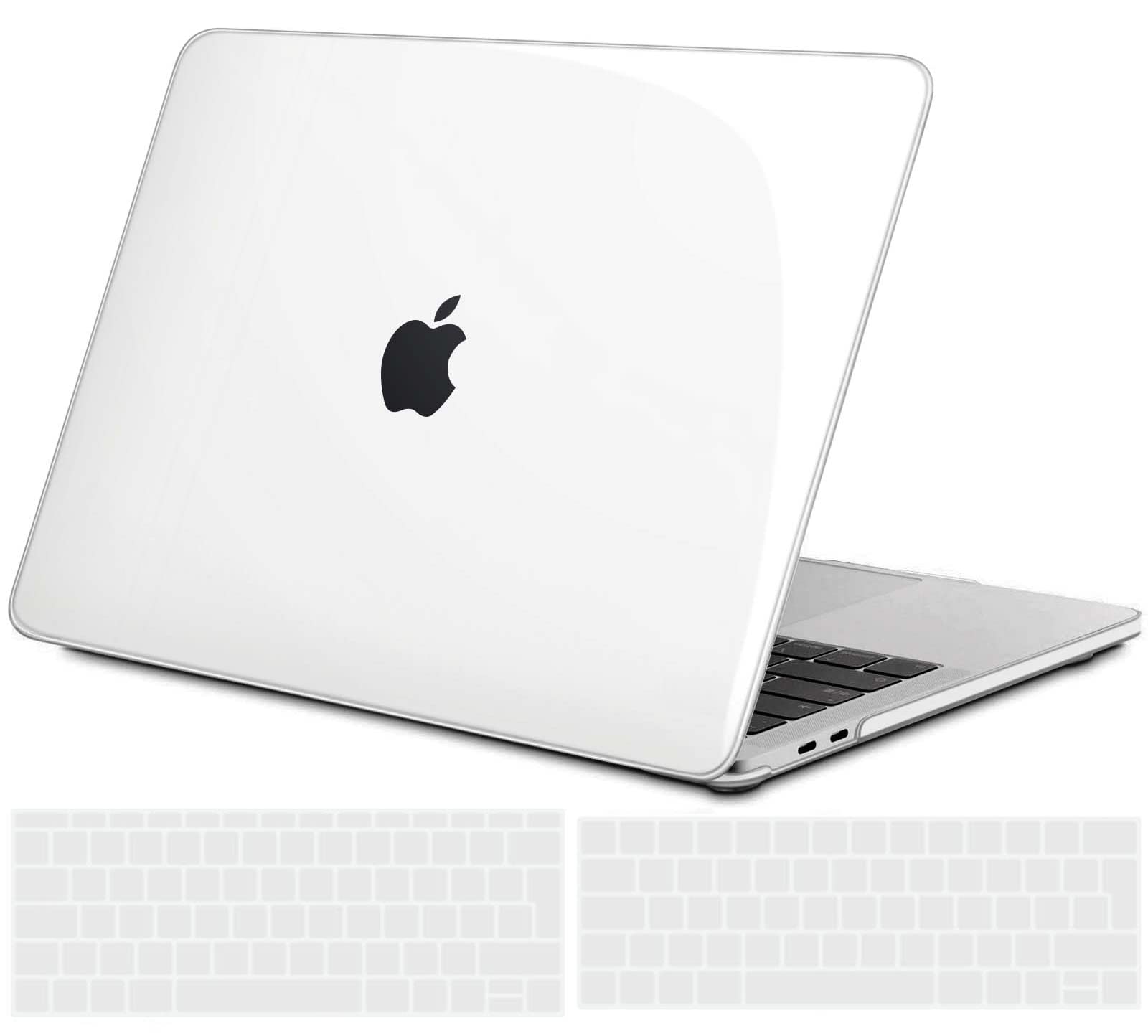 Tecool Cover Rigida per MacBook Pro 13" (2016-2022), Trasparente