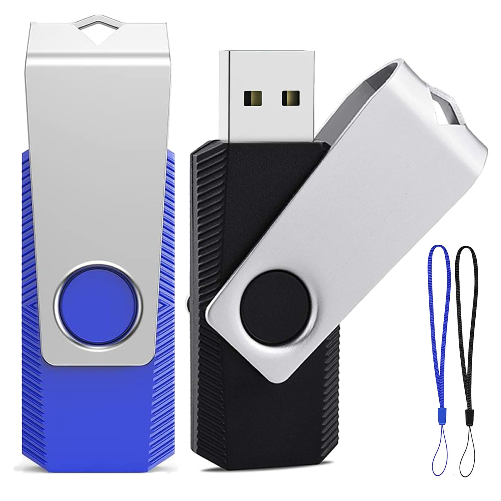 Ablaze Chiavetta USB 64GB 2 Pezzi - USB 2.0 Girevole