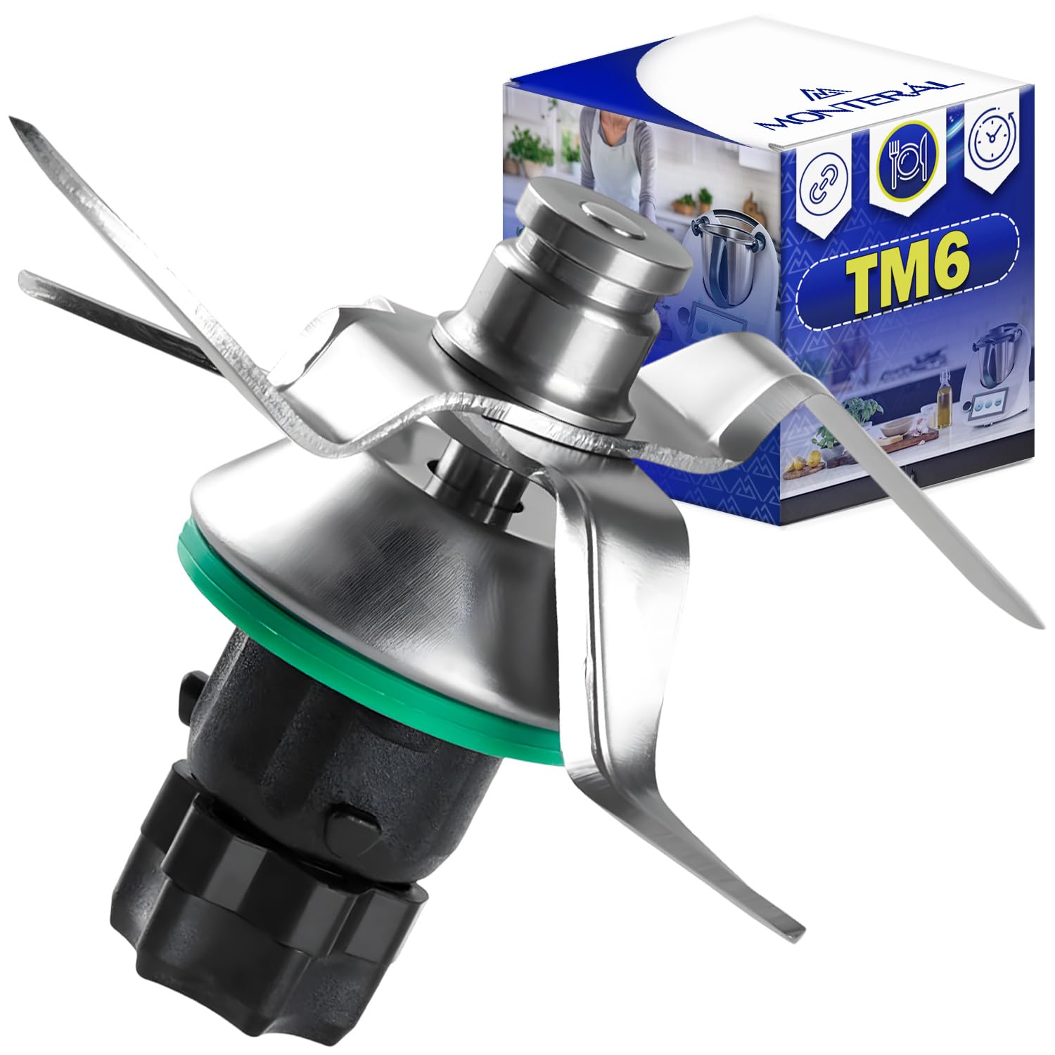 MONTERAL Gruppo Coltelli per Bimby TM6 con Guarnizione