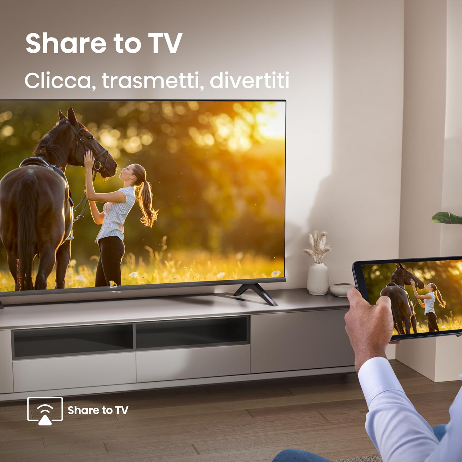 Hisense TV 32E43QT - Smart TV HD Ready 32" - immagine 11