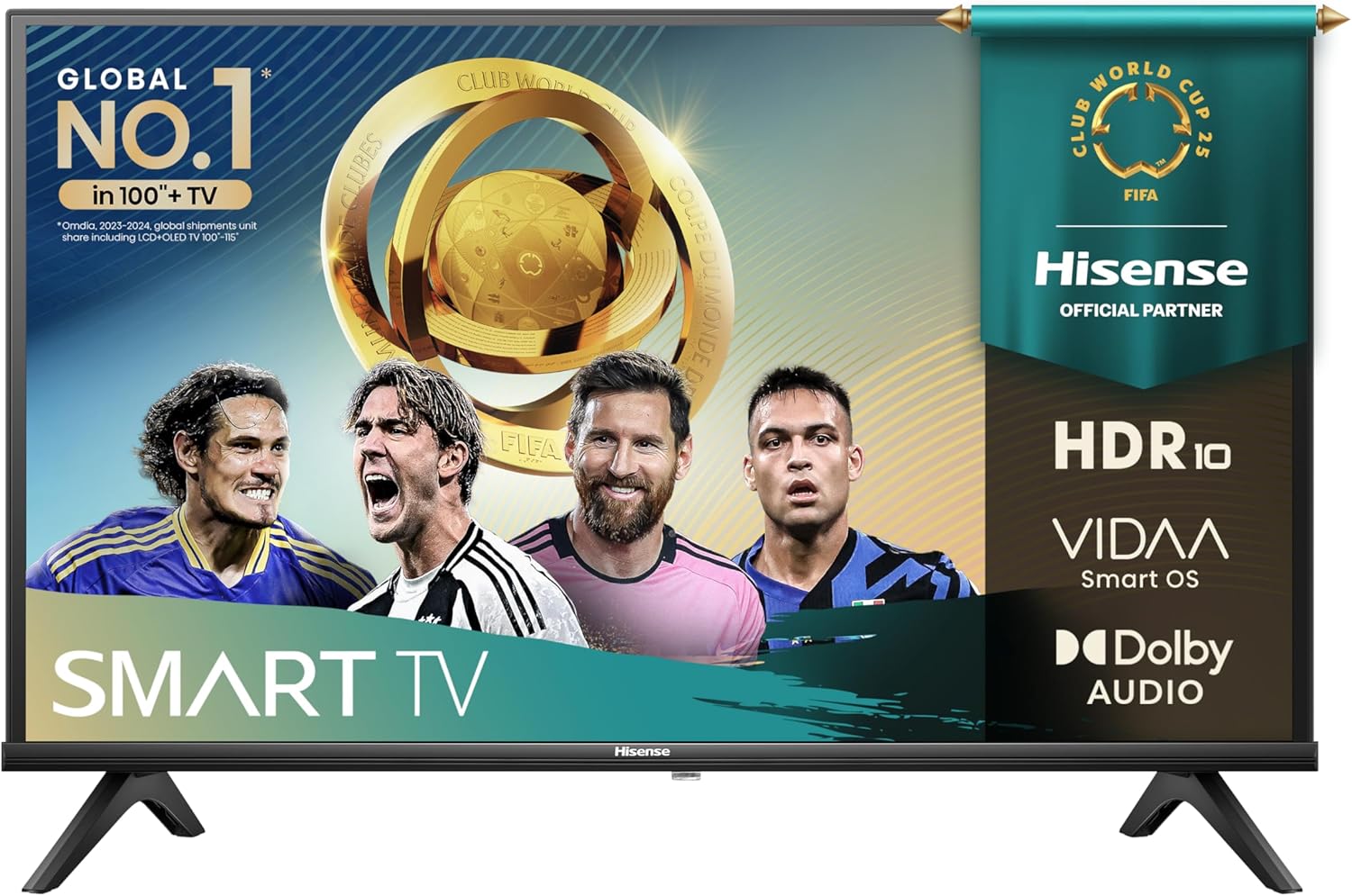 Hisense TV 32E43QT - Smart TV HD Ready 32" - immagine 1