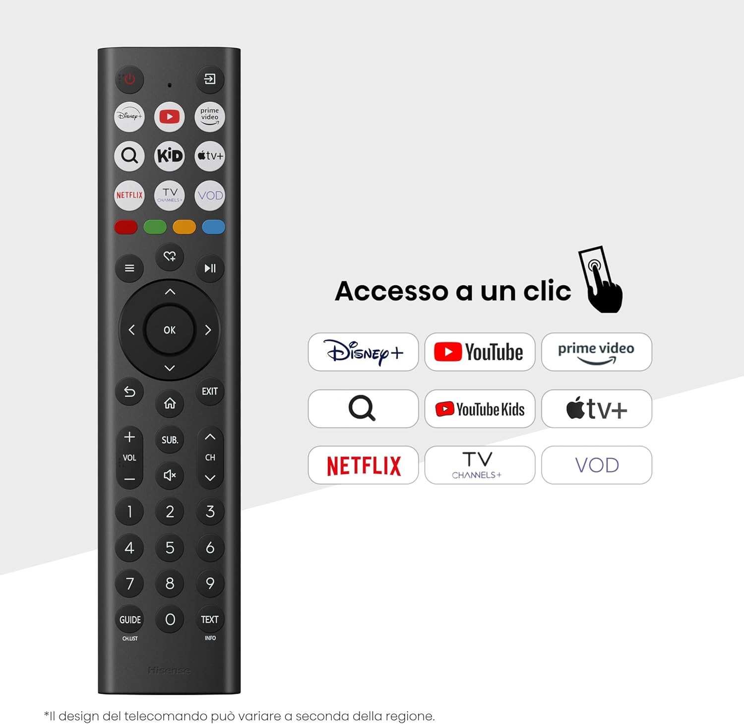 Hisense TV 32E43QT - Smart TV HD Ready 32" - immagine 5