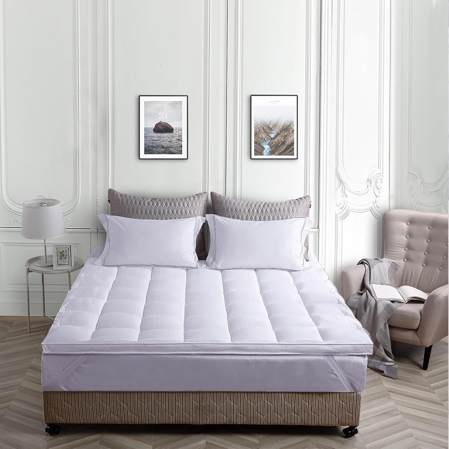 Bedecor 3D Topper Matrimoniale 160x200cm - immagine 2