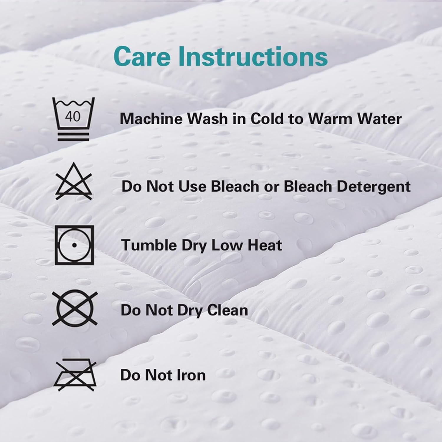 Bedecor 3D Topper Matrimoniale 160x200cm - immagine 6