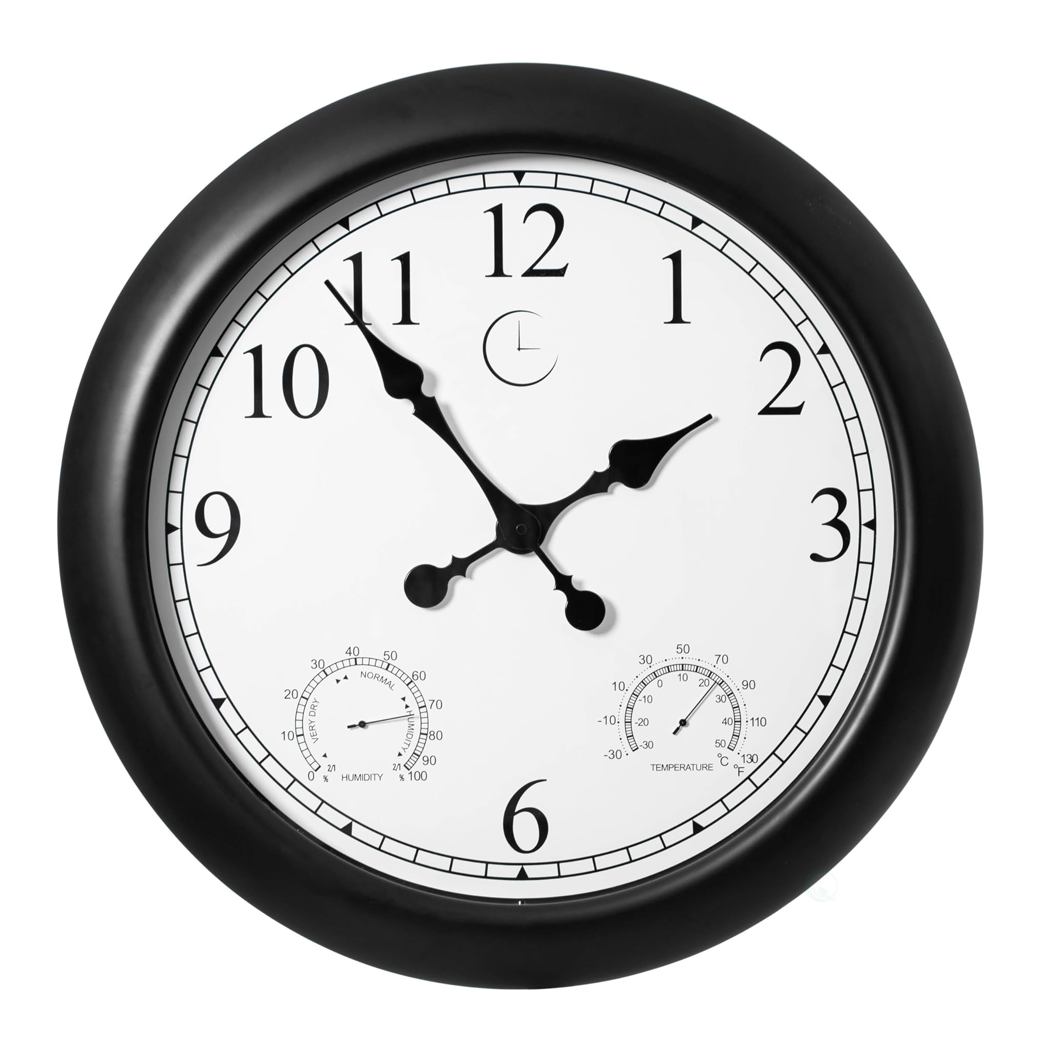 Clockswise Orologio da Parete Grande 61cm con Termometro