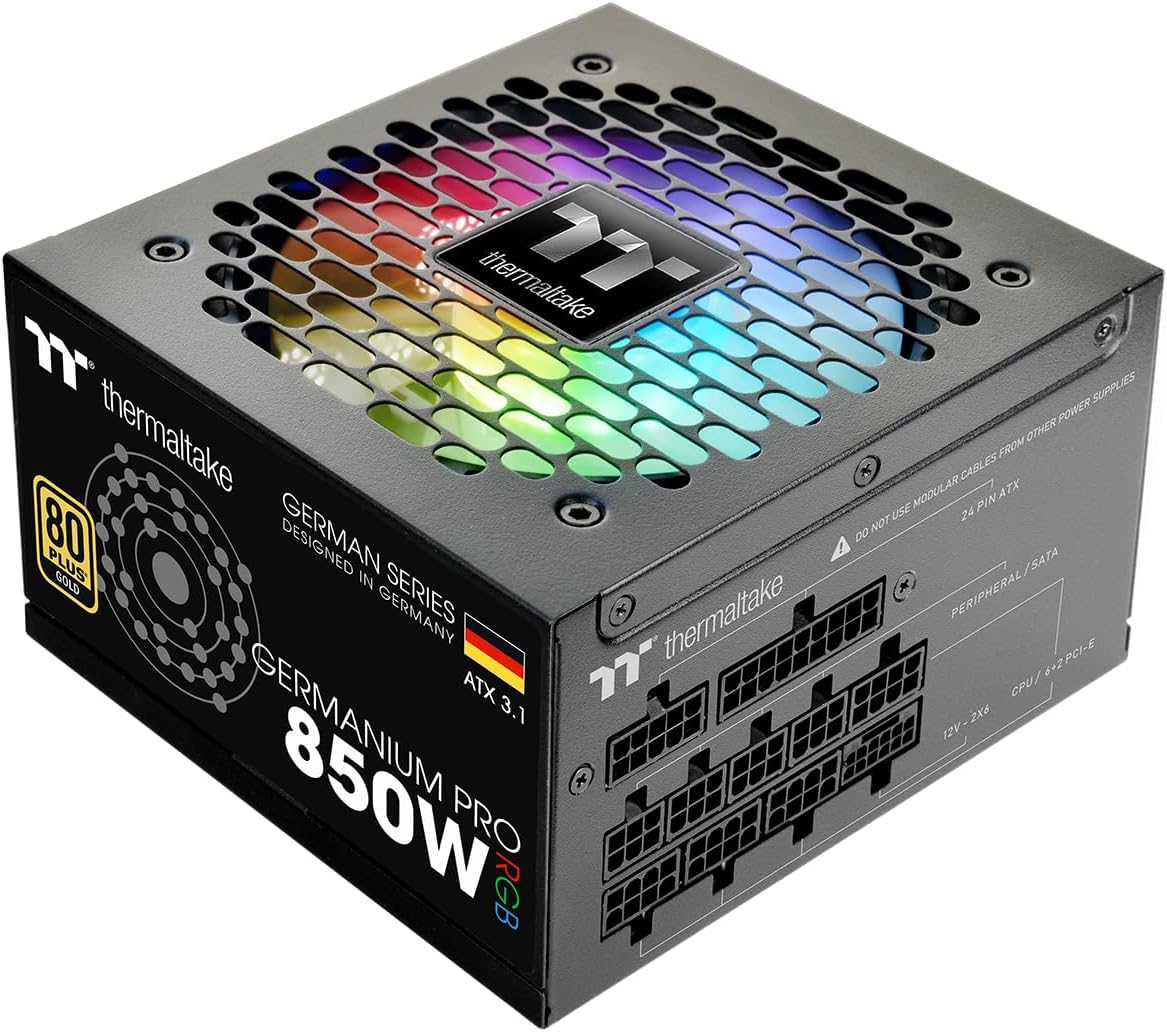 Thermaltake Germanium Pro 850W Alimentatore RGB - immagine 3
