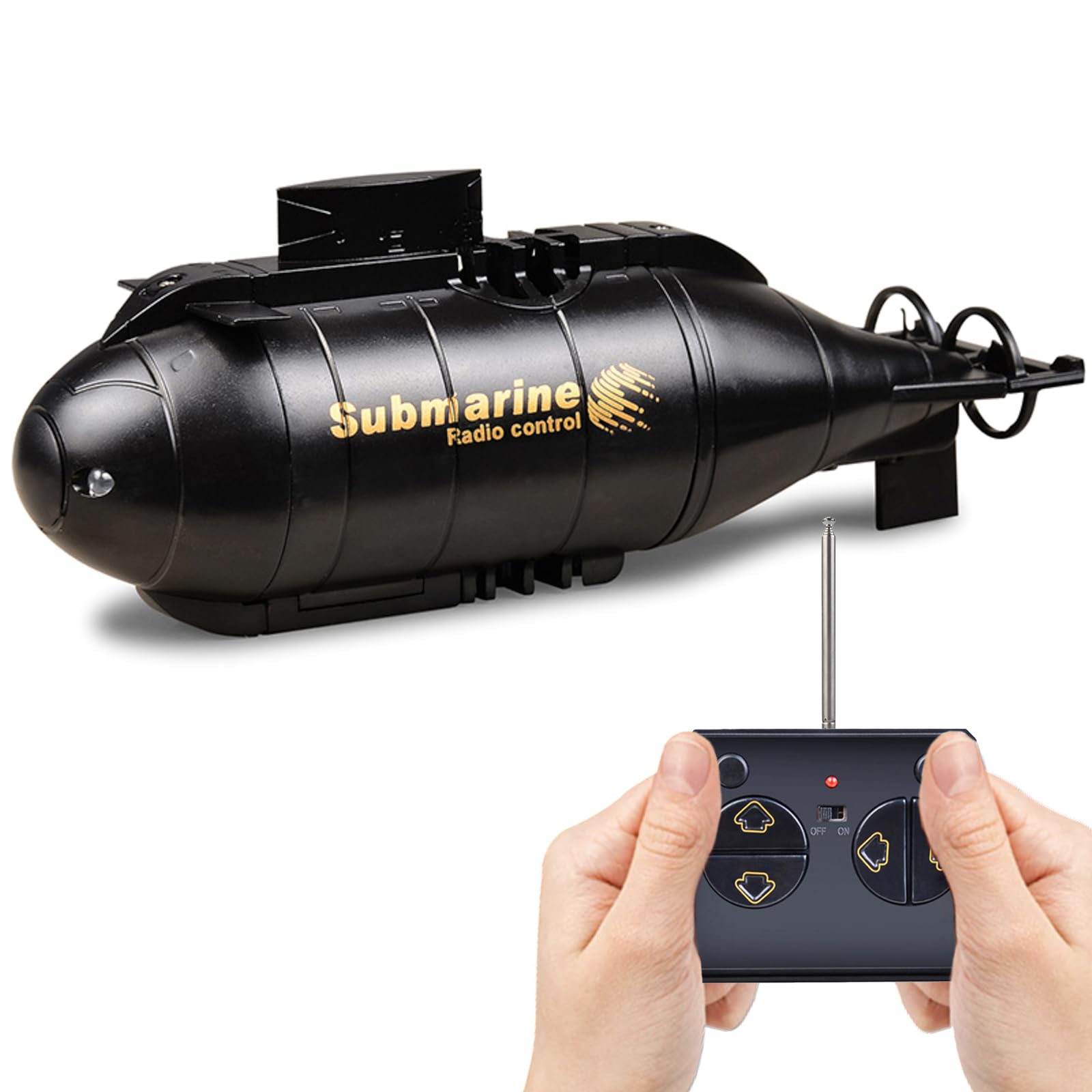 HUAJUN Mini Sottomarino Telecomandato 2.4 GHz