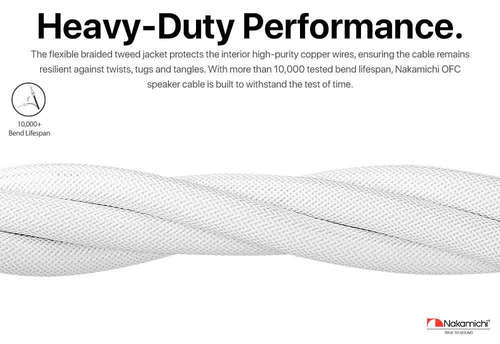 Nakamichi Excel Series Connettore Banana 24k Oro, Bianco - immagine 6