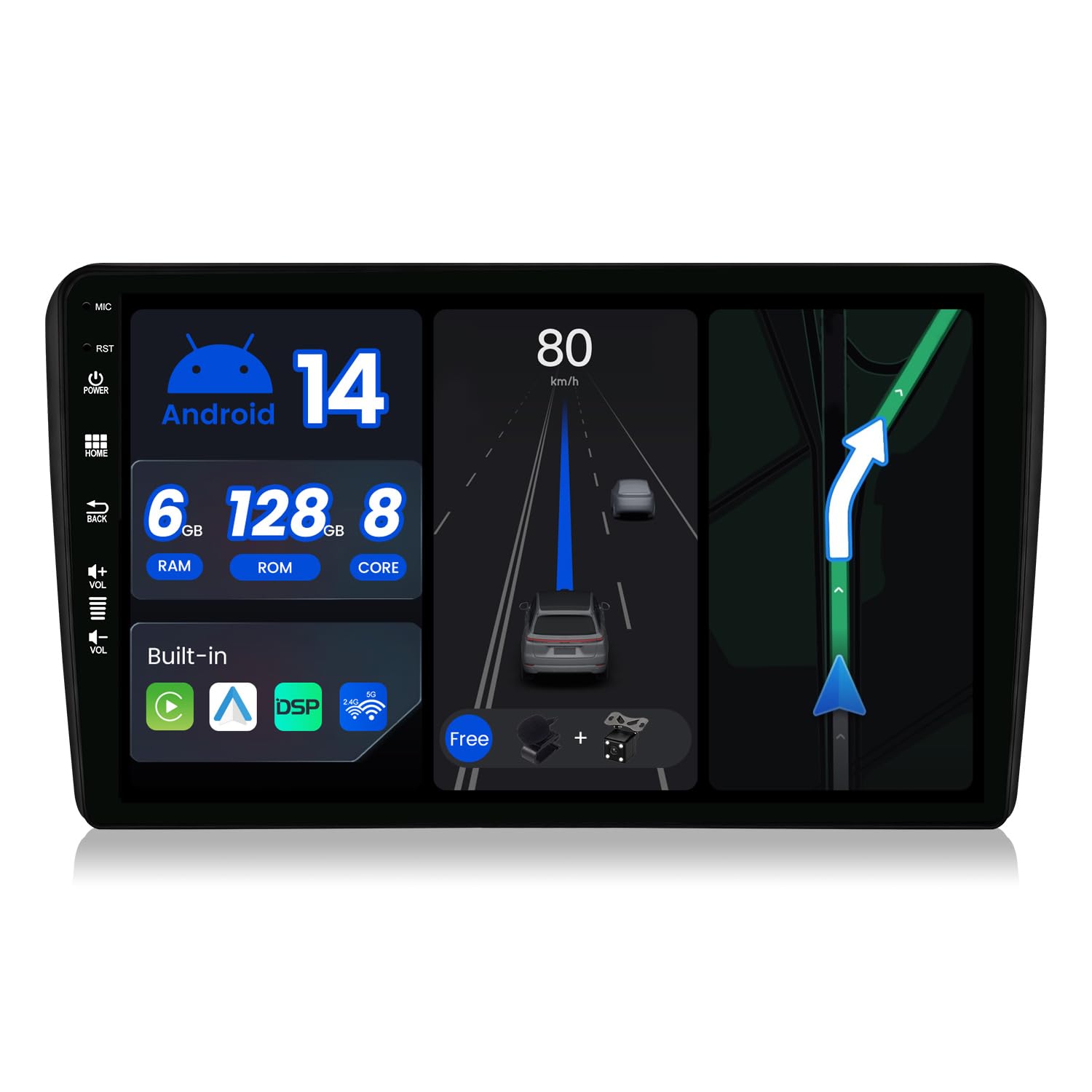 JOYX Autoradio Android 13 per A3 8P/S3/RS3 (2003-2012)