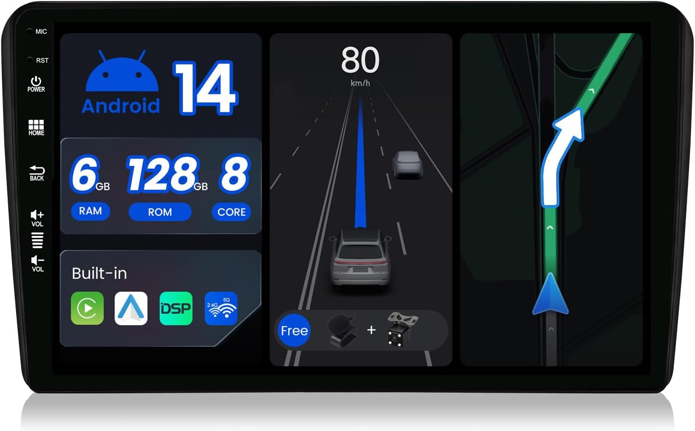 JOYX Autoradio Android 13 per A3 8P/S3/RS3 (2003-2012) - immagine 1