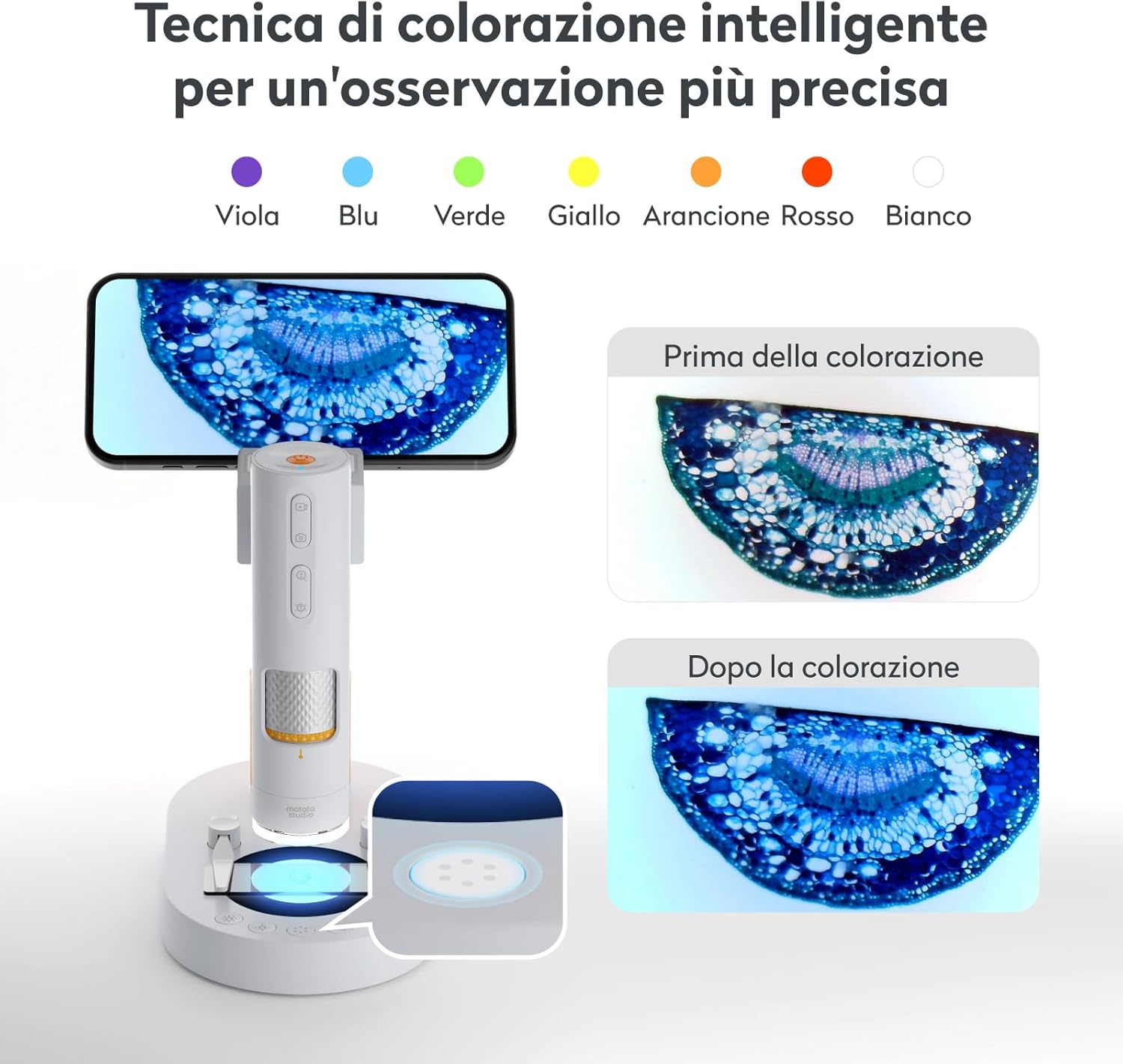 Microscopio digitale MX1-AS per bambini - immagine 3