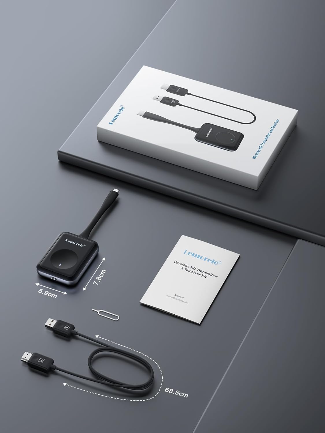 Lemorele Trasmettitore e Ricevitore Wireless HDMI P200 - immagine 6