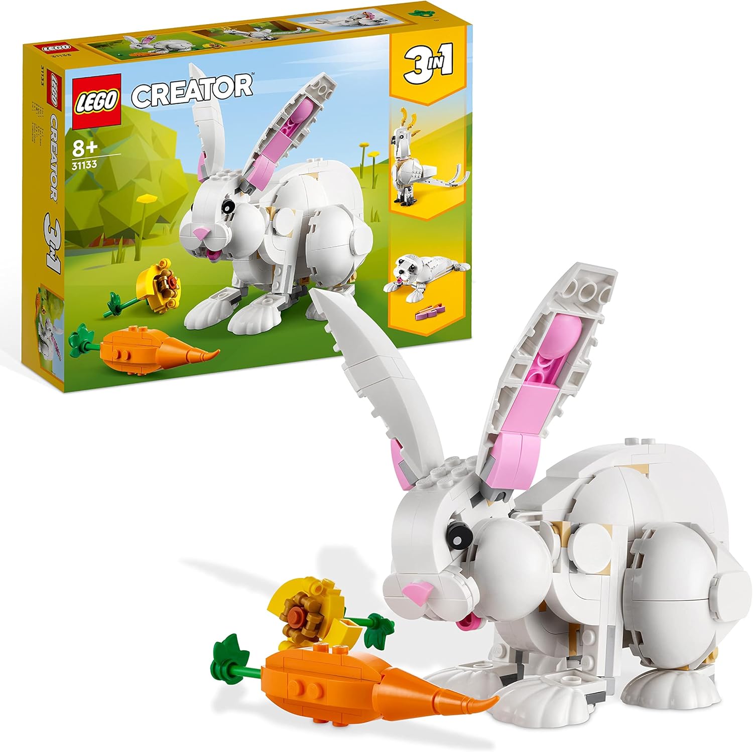 Lego Creator Coniglio Bianco - Set 3 in 1 per 8+ Anni - immagine 1