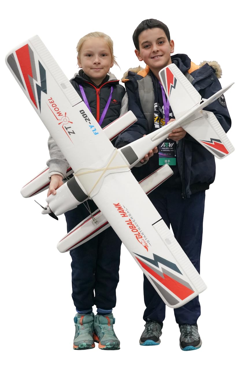 Global Hawk 2,4 GHz RC idrovolante Aereo azionamento telecomandato (rosso)-RTF