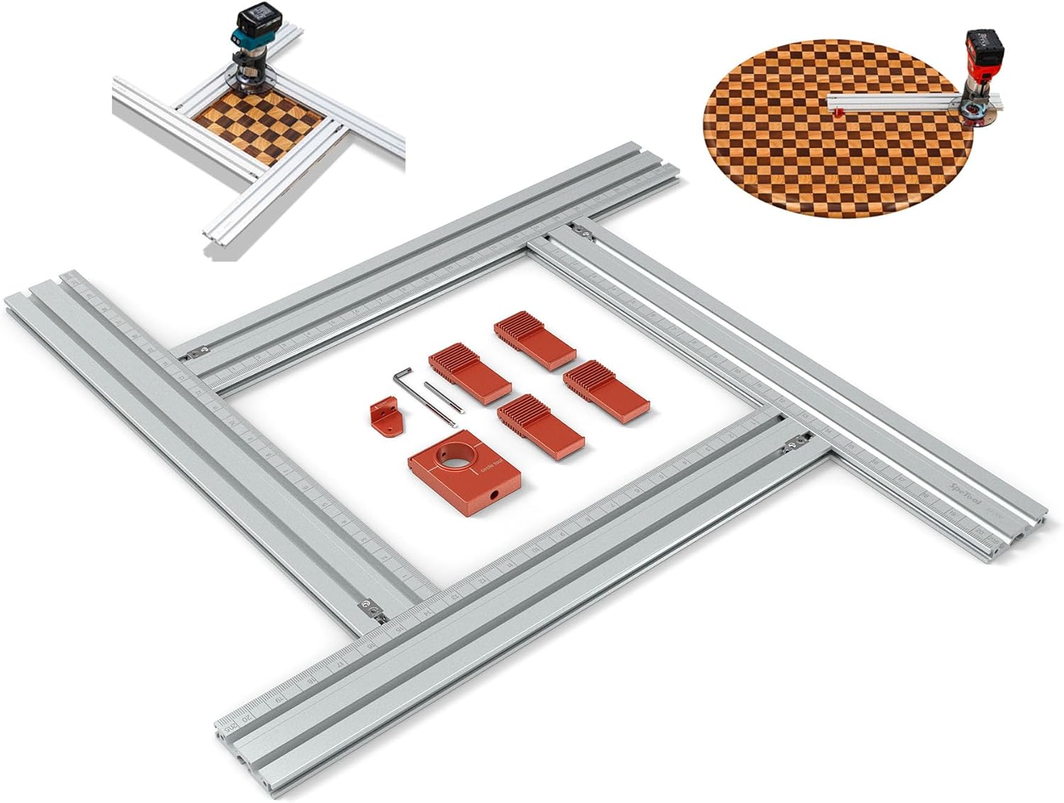 Spetool Stencil di Fresatura per Taglieri e Cerchi