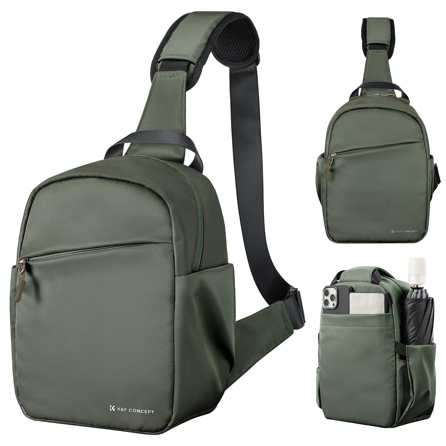 K&F Concept Borsa Fotografica Zaino Compatto Impermeabile