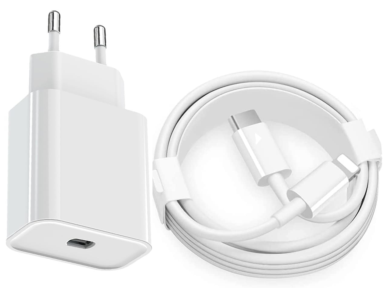 Caricatore iPhone USB-C 20W Rapido Certificato MFi PD 3.0
