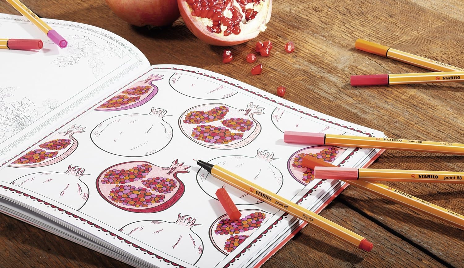 Stabilo point 88 - Fineliner Rollerset 25 Colori - immagine 8