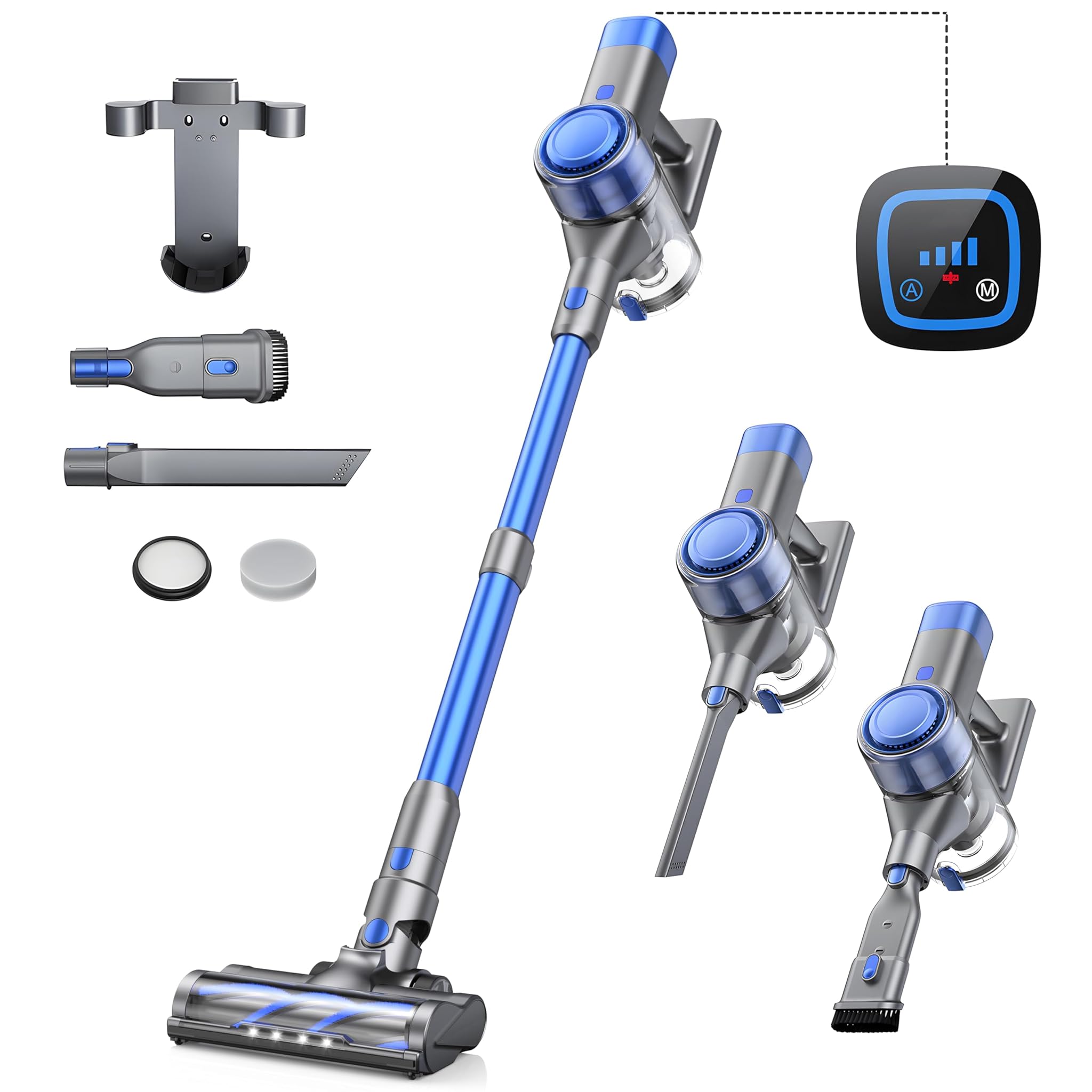 Aspirapolvere Senza Fili 450W/38KPa 55min