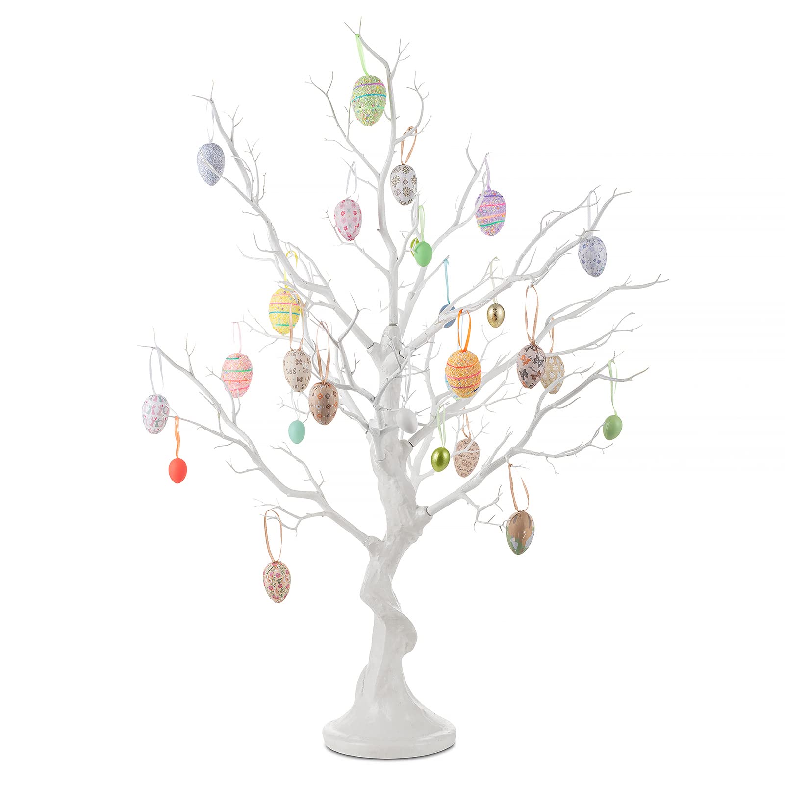 Nuptio Albero Artificiale Ramoscello Bianco 80cm