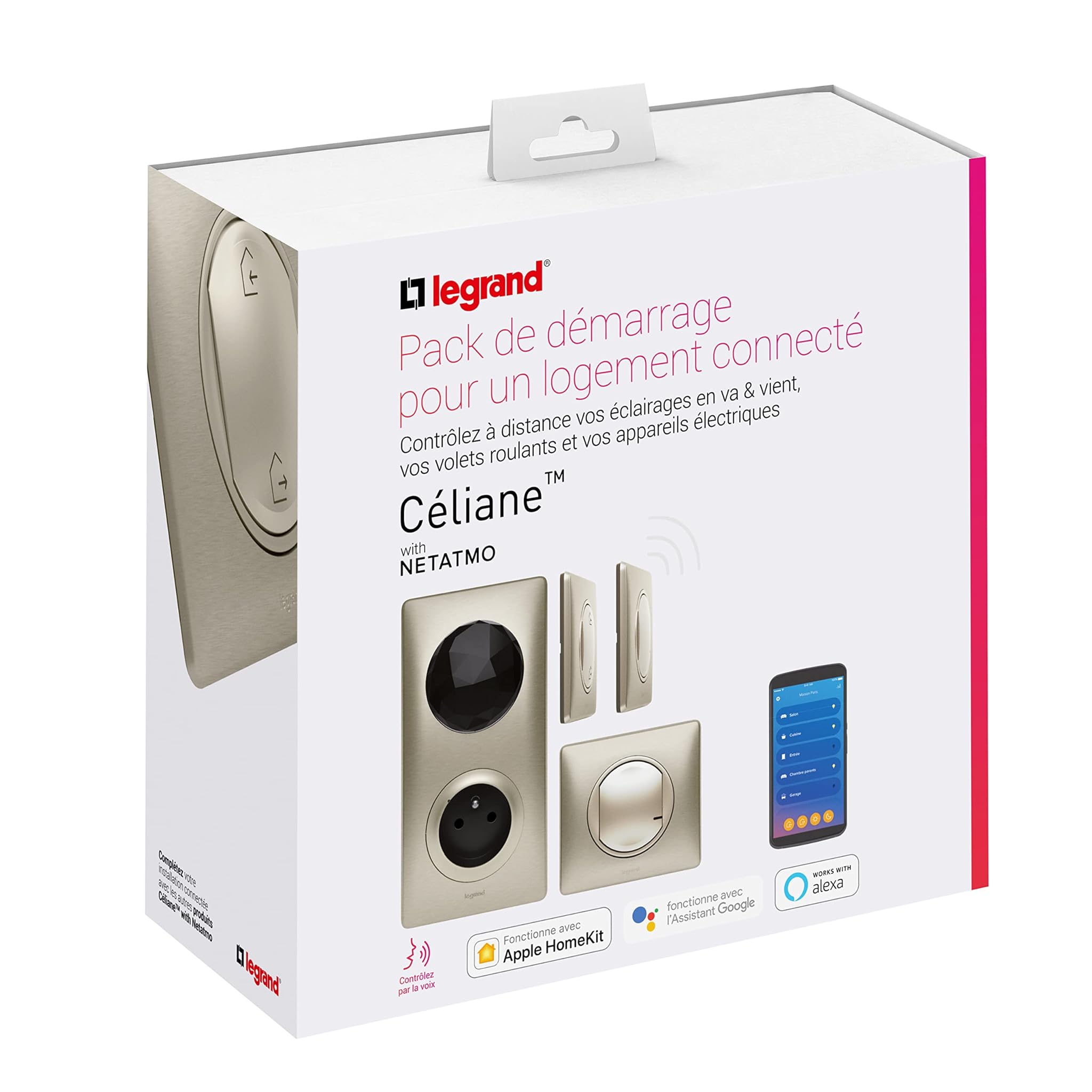 Legrand Kit Starter Céliane with Netatmo