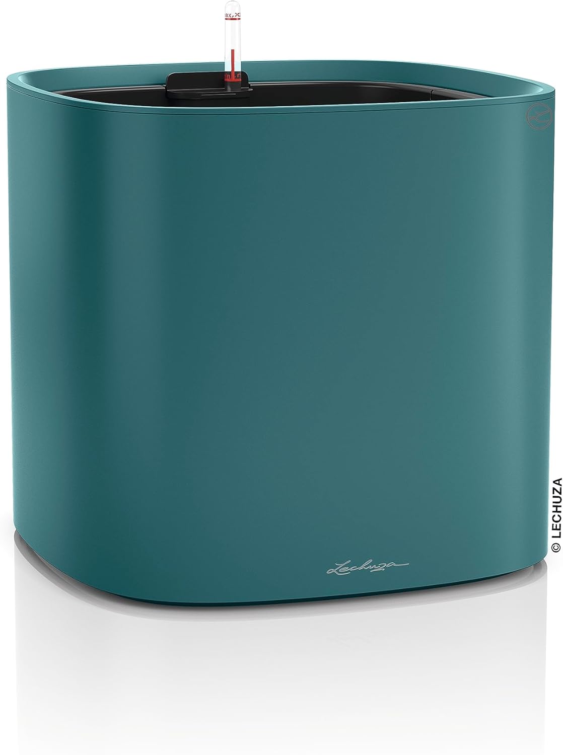 LECHUZA PILA Planter Color blu petrolio