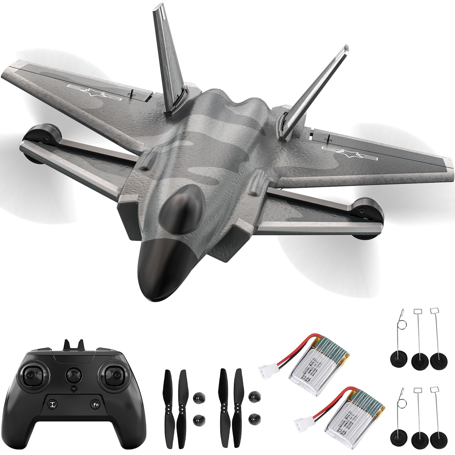 fisca Aereo RC Aliante Brushless 4 Canali