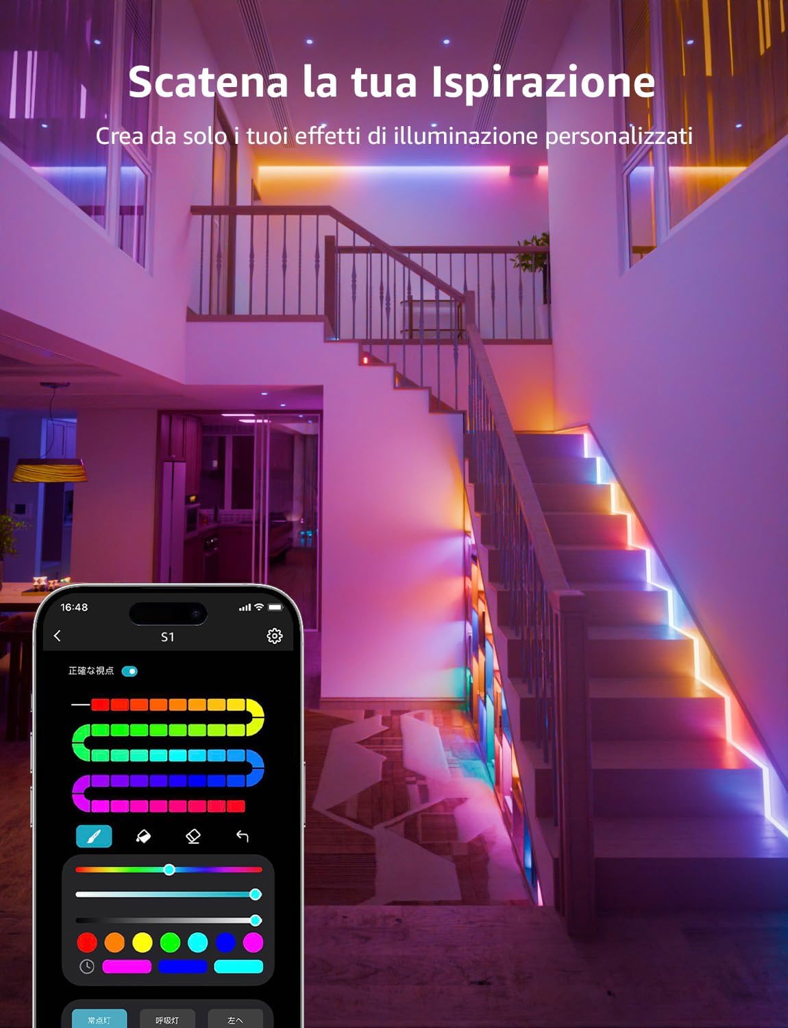 Lepro S1 AI Smart Striscia LED 20M - immagine 7