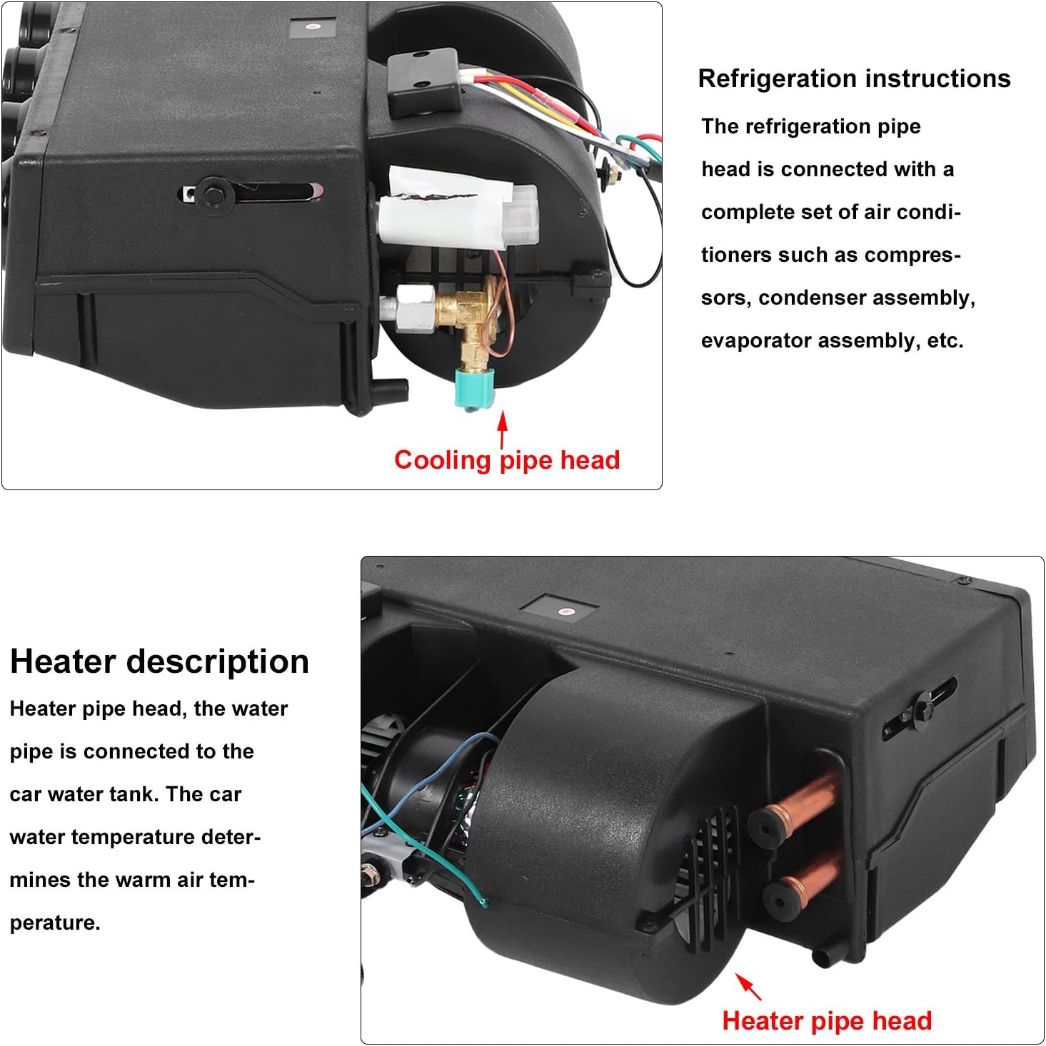Unità Evaporatore A/C e Riscaldatore Sotto Cruscotto - immagine 3
