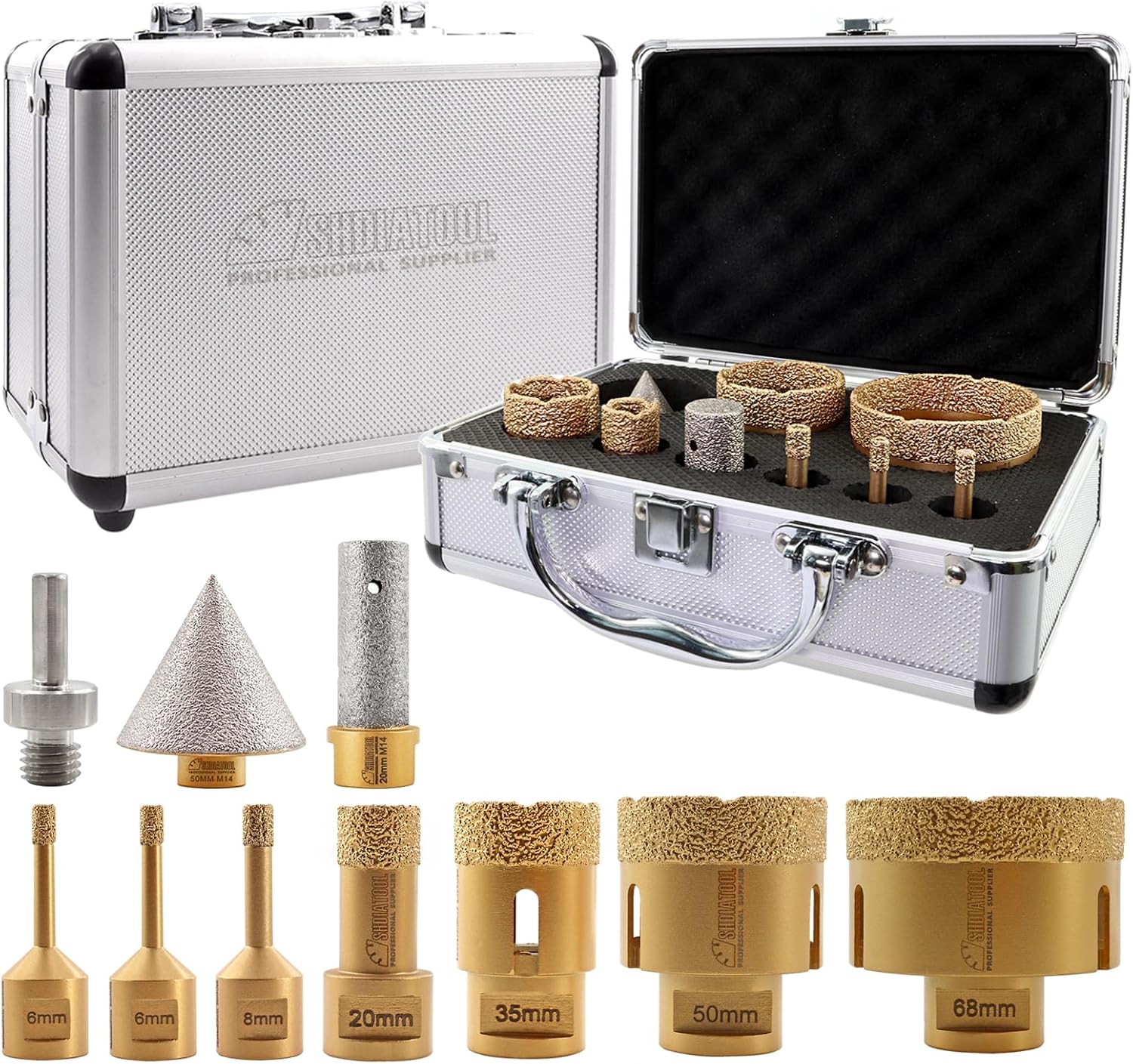 Shdiatool Punte Diamantate M14 Filettatura - immagine 1