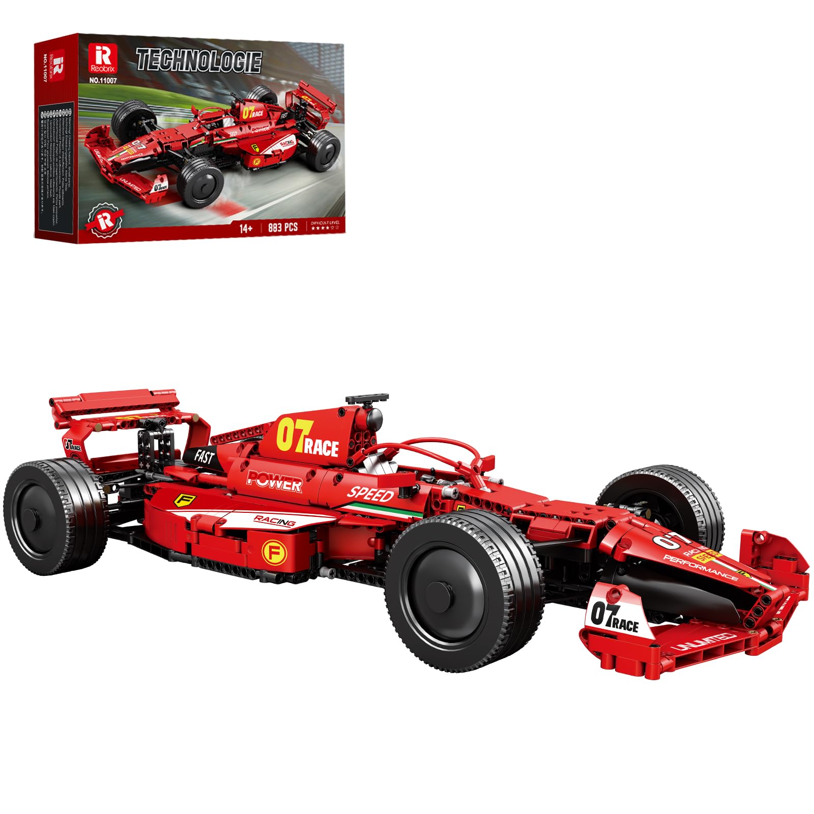 Reobrix F1 - Kit Auto Tecnica Formula 1 1:8 Statica