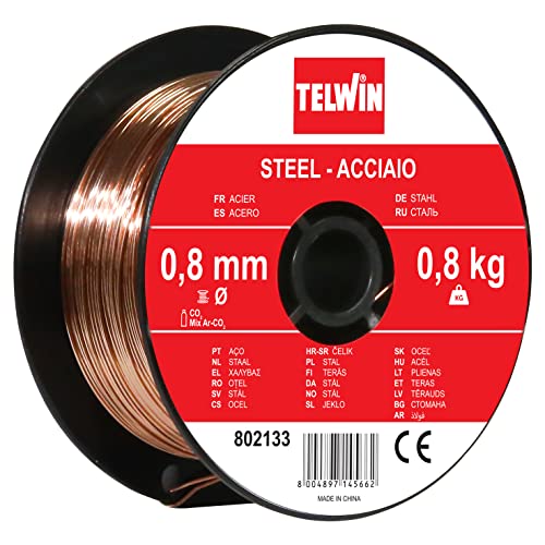 Telwin 802133 Bobina Filo Acciaio 0.8mm 0.8kg