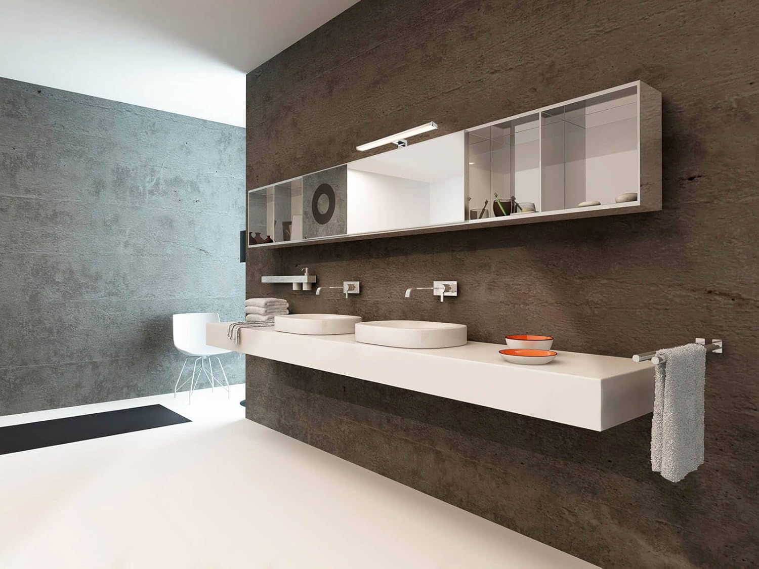 Sebson LED Lampada da Specchio per Bagno 40cm con Interruttore - immagine 5