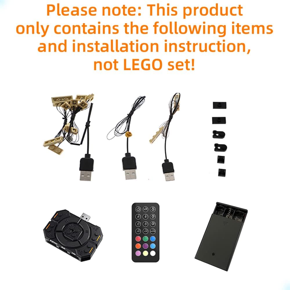 Geament Set Luci LED (Telecomando) per LEGO Statua Libertà - immagine 3