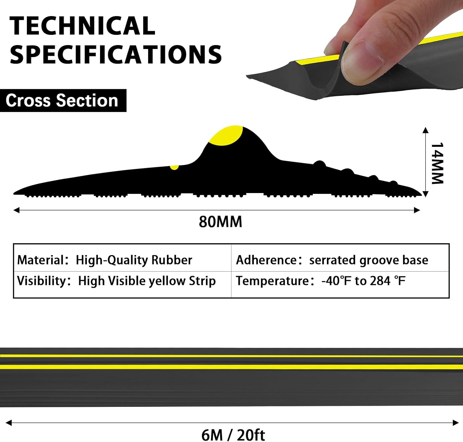 Guarnizione Soglia Porta Garage 6 Metri - immagine 2