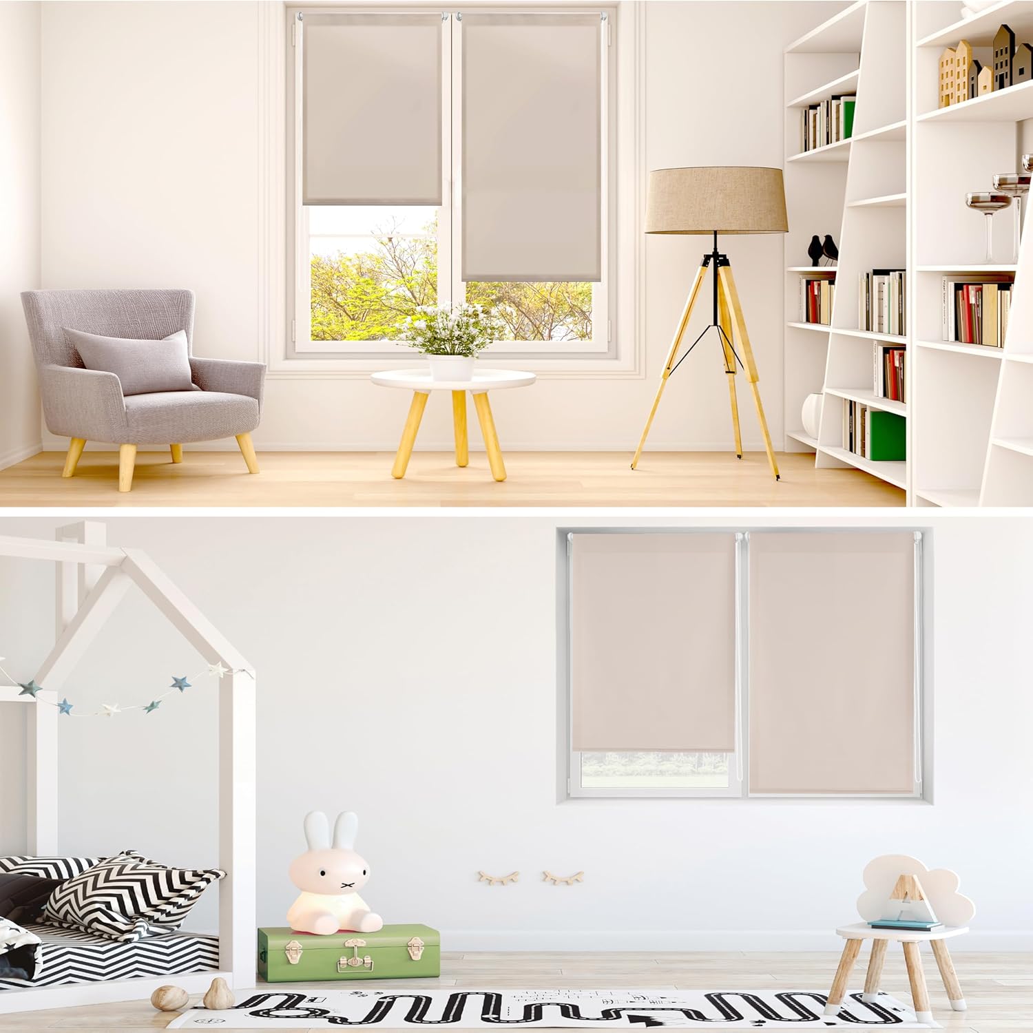 Blindecor Aure - Tenda a Rullo Traslucida 140x180cm - immagine 6