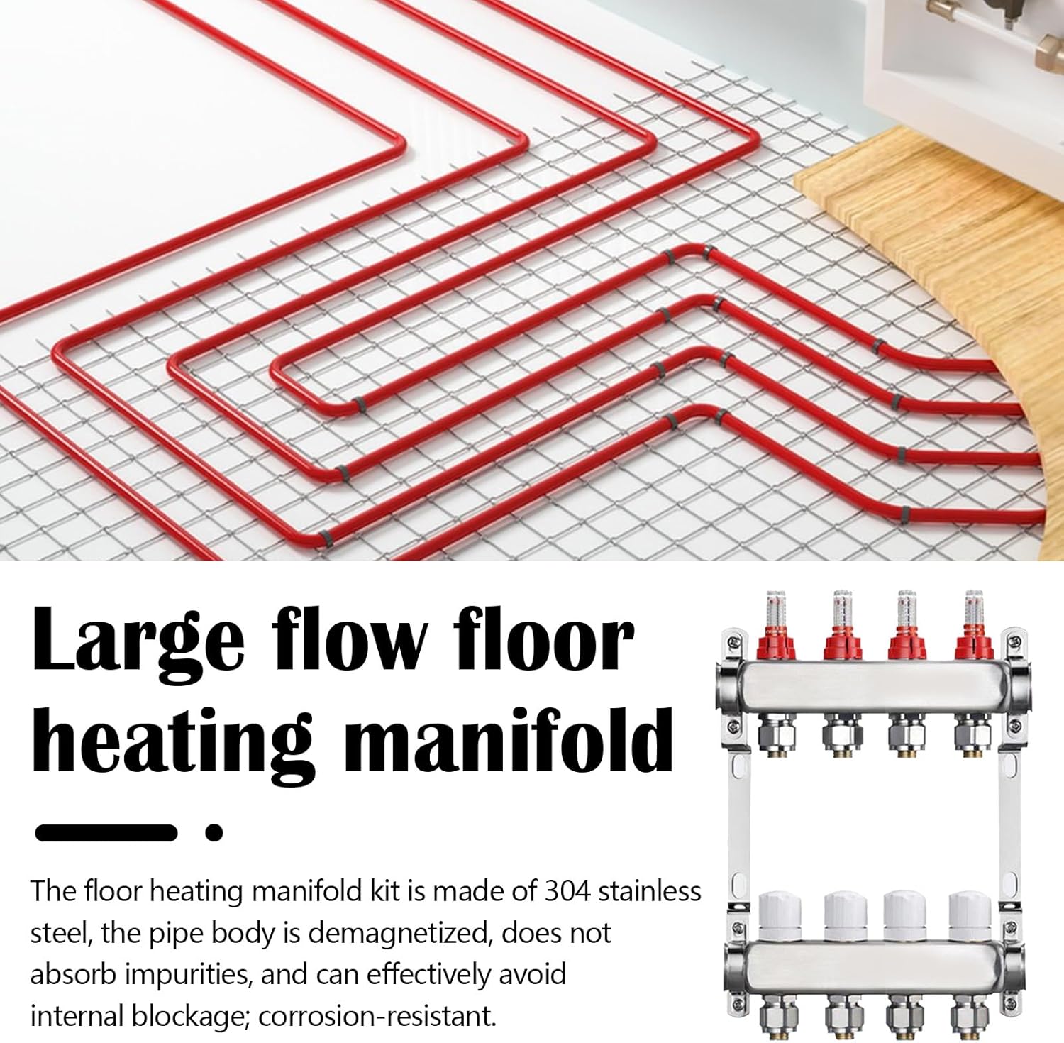 Distributore Circuito Riscaldamento 4 Circuiti - immagine 2