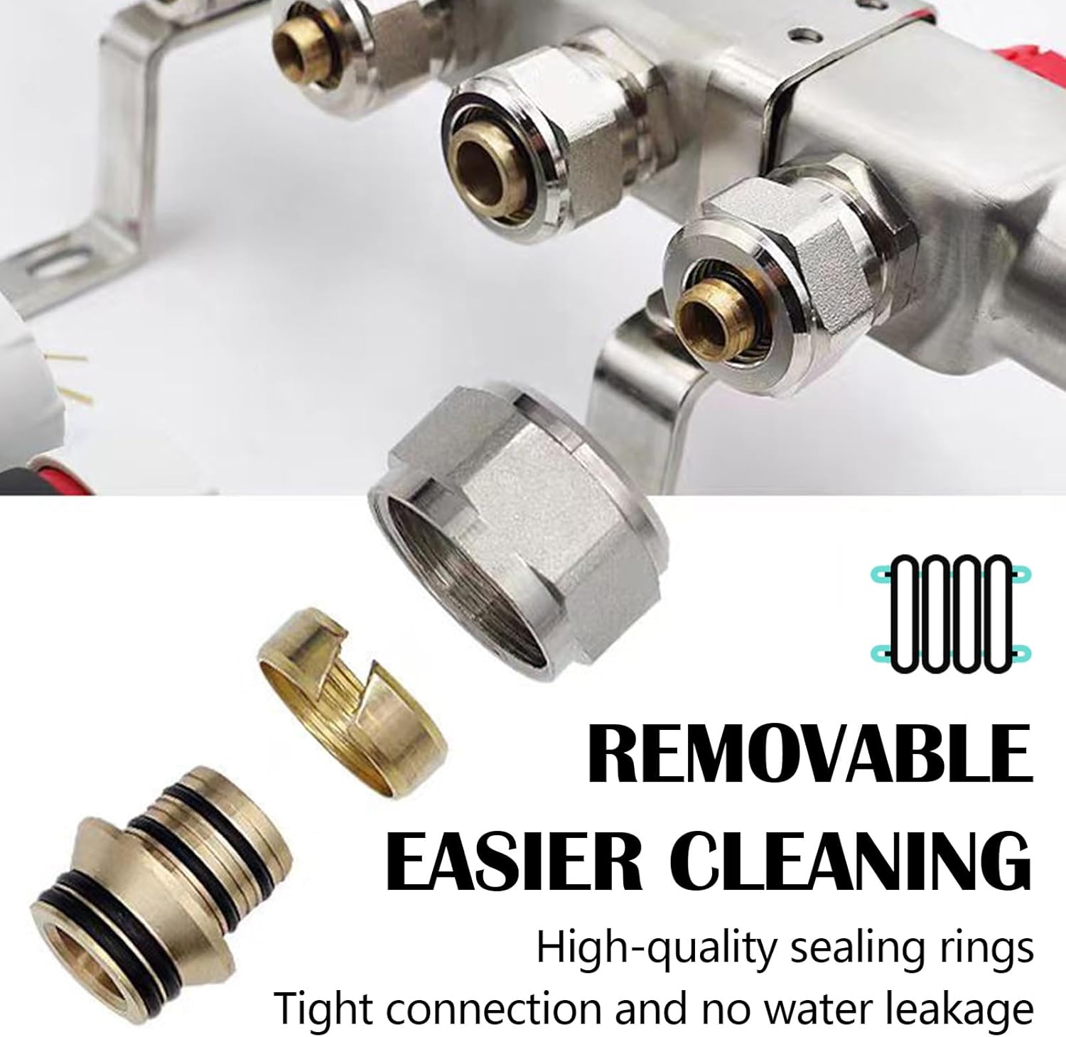 Distributore Circuito Riscaldamento 4 Circuiti - immagine 8