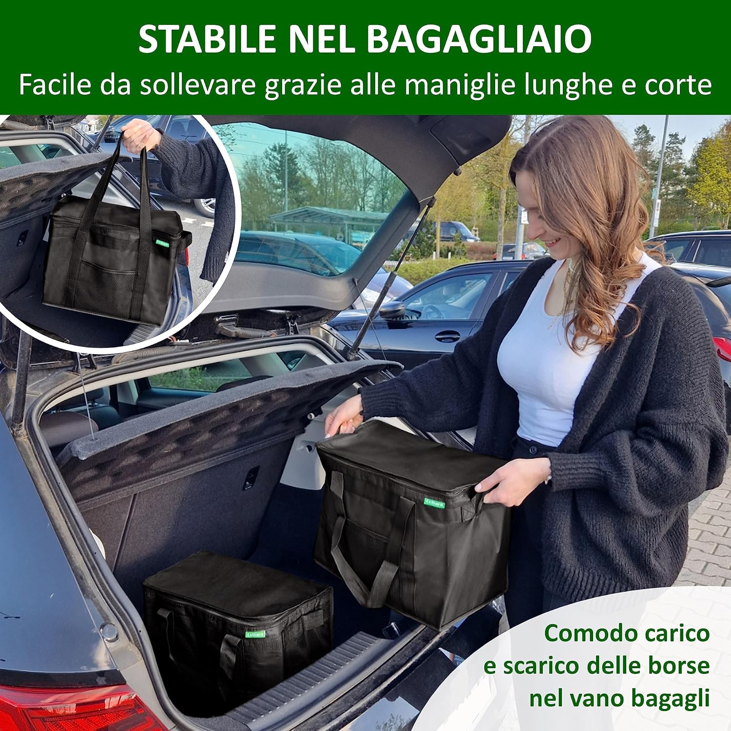 Borsa Termica Pieghevole di Alta Qualità - 2 Pezzi - immagine 4