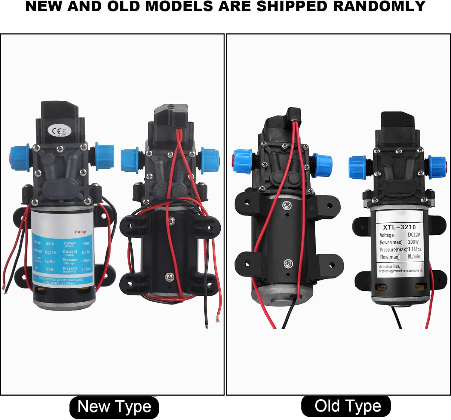 Pompa ad Acqua ad Alta Pressione 160Psi 12V DC - immagine 4