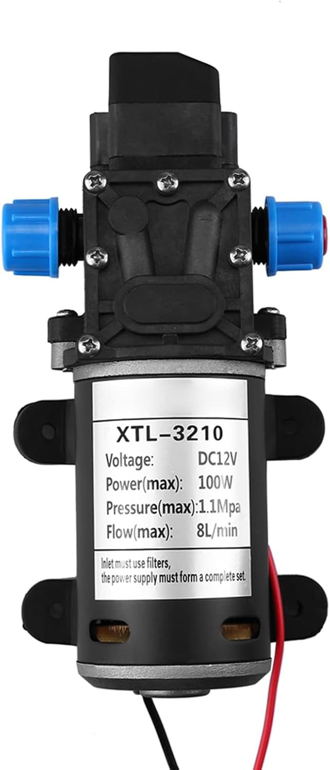 Pompa ad Acqua ad Alta Pressione 160Psi 12V DC - immagine 7